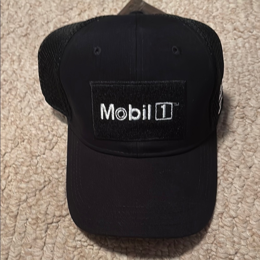 Mobil 1 Black Racing Cap